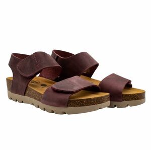 Plakton/Women's/Platform Wedge Cork Sandal/Size: 40 (EU)